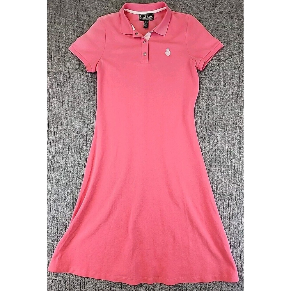 Lauren Ralph Lauren Pink Polo Dress